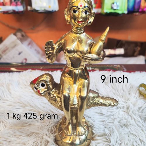 পিতলের বিগ্রহ (মা লক্ষ্মী ৯ ইন্ঞি)