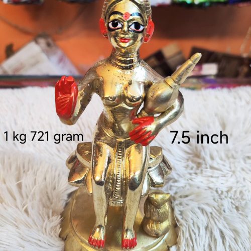পিতলের বিগ্রহ (মা লক্ষ্মী ৭.৫ ইন্ঞি)